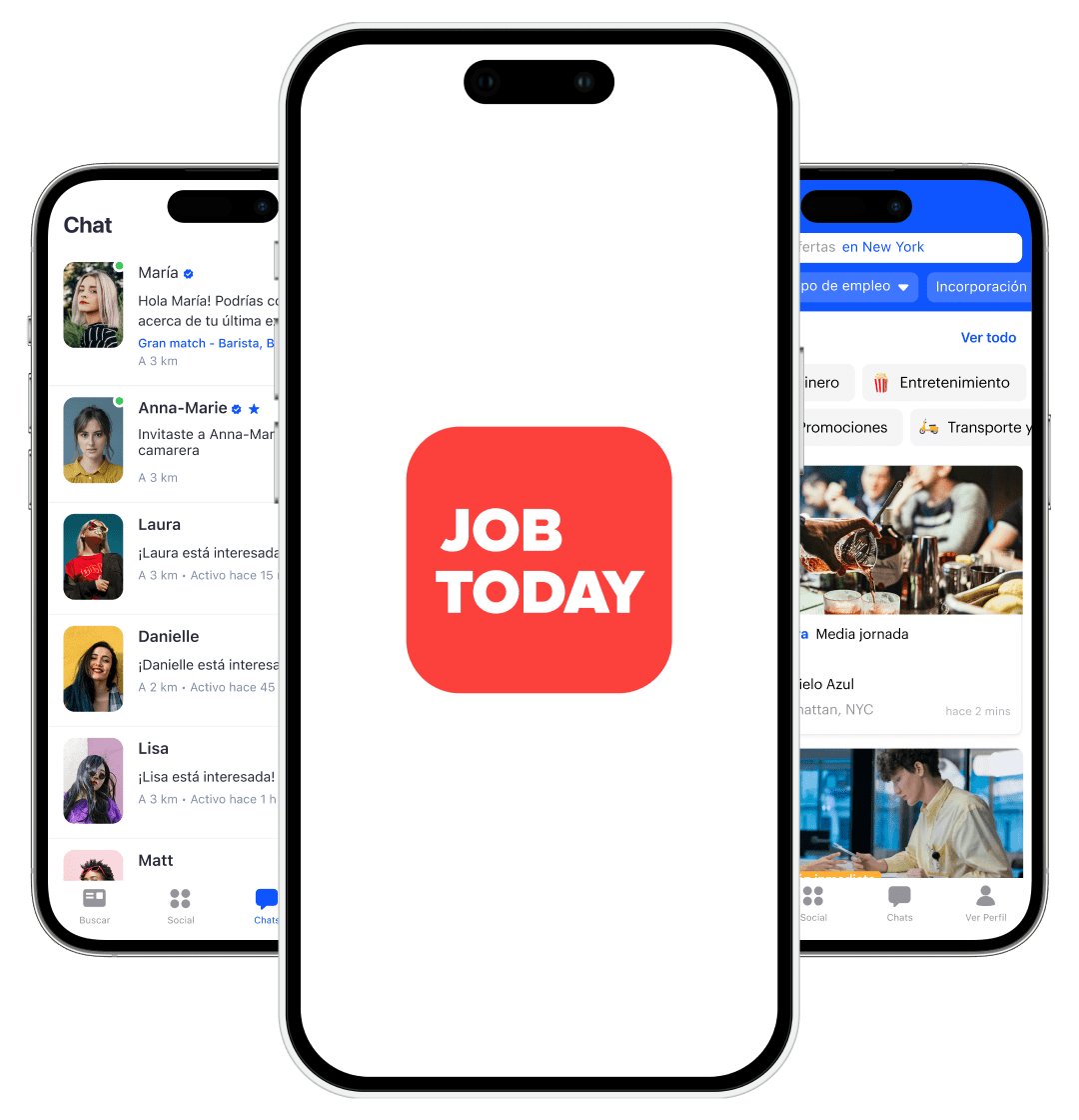 Job Today app for recruitment